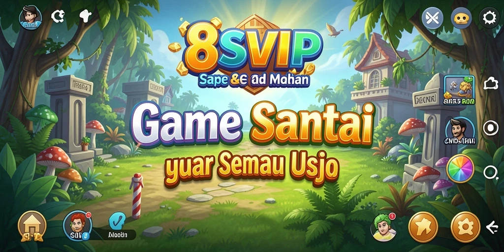 Tampilan gameplay 8SVIP yang penuh warna dan menarik.