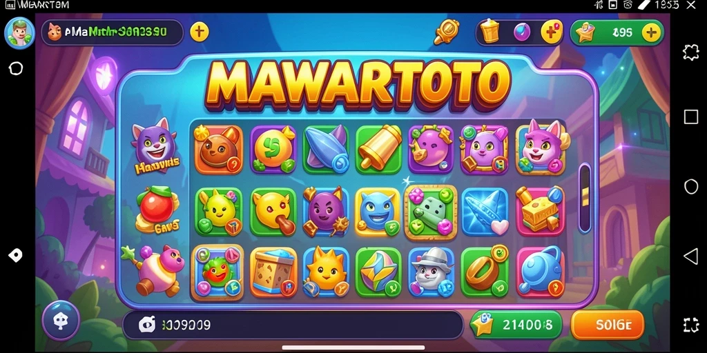 Screenshot gameplay menunjukkan momen seru dalam permainan Match-3.