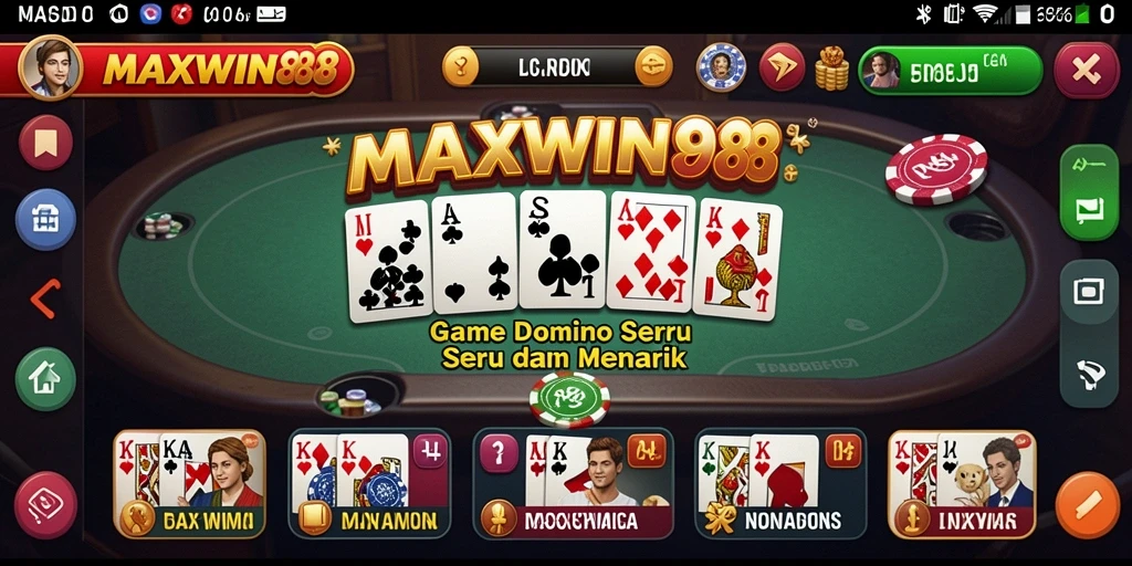 Tampilkan gameplay seru dan menegangkan dari MAXWIN88.