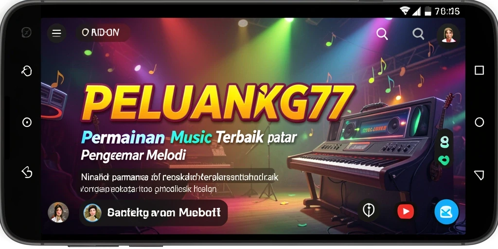 Tampilan gameplay PELUANG77 yang seru dan interaktif dengan berbagai lagu.