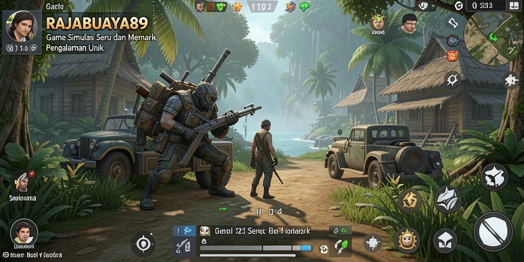 Screenshot RAJABUAYA89 menampilkan gameplay simulasi yang mendalam dan seru.
