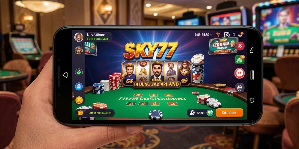 Tampilan gameplay Live Casino yang mendebarkan dan realistis.